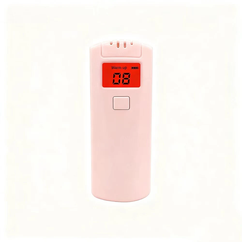 2pcs/pack Professional Personal Breath Alcometer Digital LCD Display Portable  analyzer keychain breathalyzer  Alcohol Tester