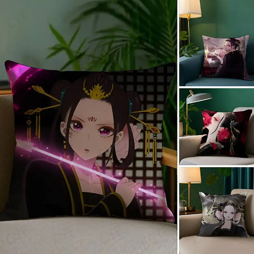 

Anime Koukyuu no Karasu Pillow Case Custom Printed Brushed Fleece Pillow, Baby Skin-Touch, Eco-Friendly Dye-Sublimation Cushion