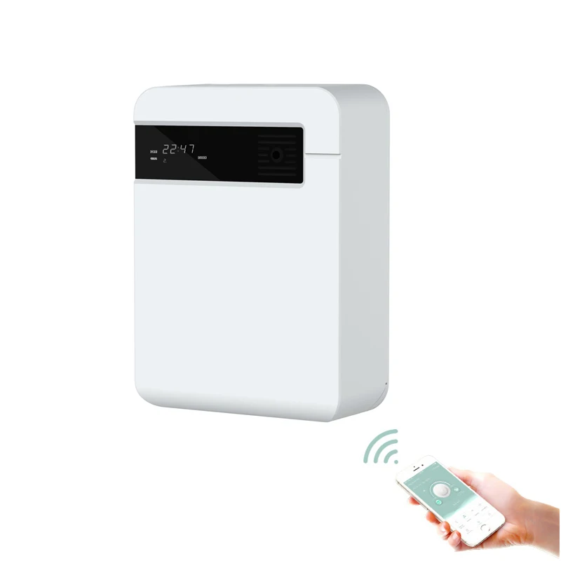 상업 아로마 디퓨저 200ml 스마트 타이밍 향기 기계 공기 Ionizer 가습기 자동 실행 아로마 Nebulizer