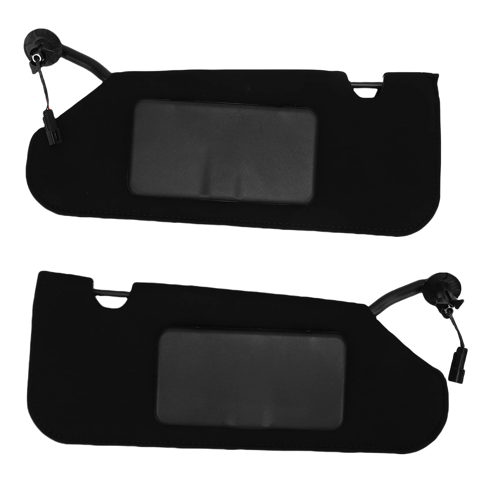 

2PCS Car Sun Visor with Mirror 23142245 Right Passenger Side Left Driver Side Sun Visor Makeup Mirror Sun Shielding Board Replac