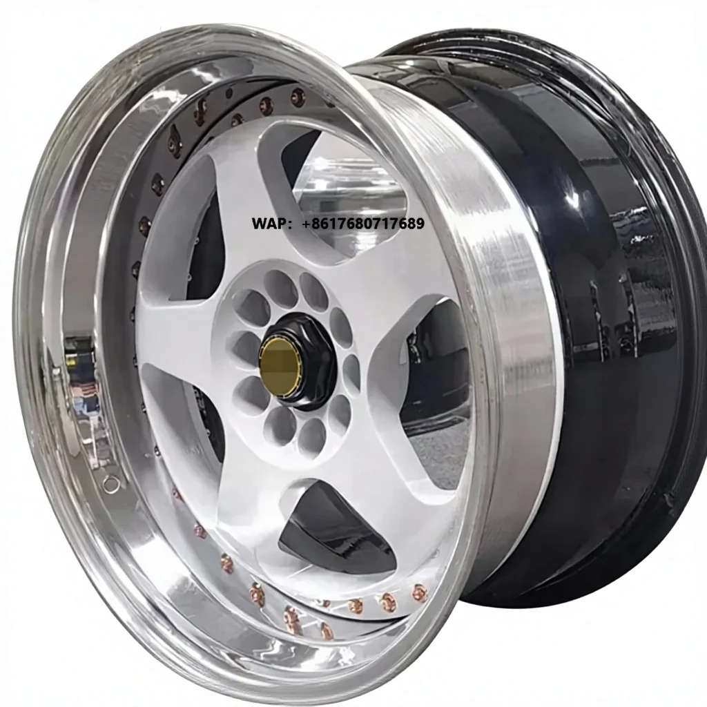 19 Inch Modified Three Piece Forged Aluminum Alloy Multi Spoke Fit for G80 G70 GV70 GV80 Wheel Hub