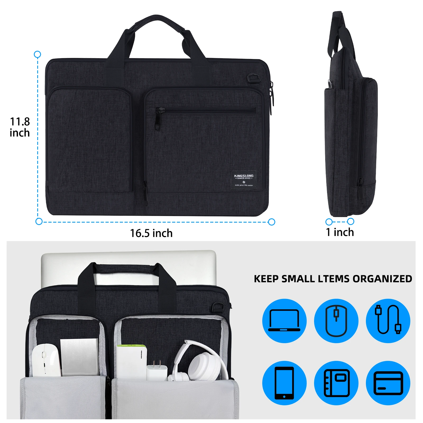 Laptop Waterproof Macbook Air Pro 13 M1 2020 Notebook Handbag 14 15 Inch Huawei Matebook D14 Case Sleeve Briefcase Computer Bag