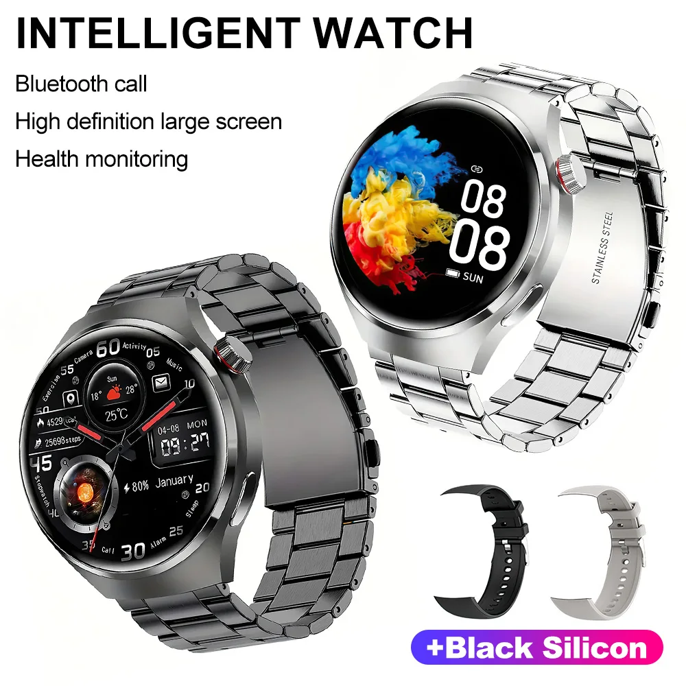 Outdoor Waterproof Smart Watch Full Touch Screen Bluetooth Call Smartwatch Heart Rate Blood Pressure Tracker Sport Watch