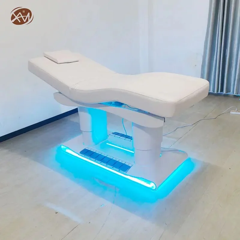 Beauty Bed  4 Motor Spa Cosmetic Skin Care Chair Massage Facial Treatment Table Electric Beauty Bed
