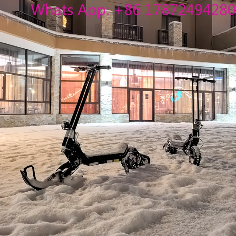 New Fashion 2024 Winter Off Road Kick electric snow  snowmobile for adults salecustomcustomcustomcustom