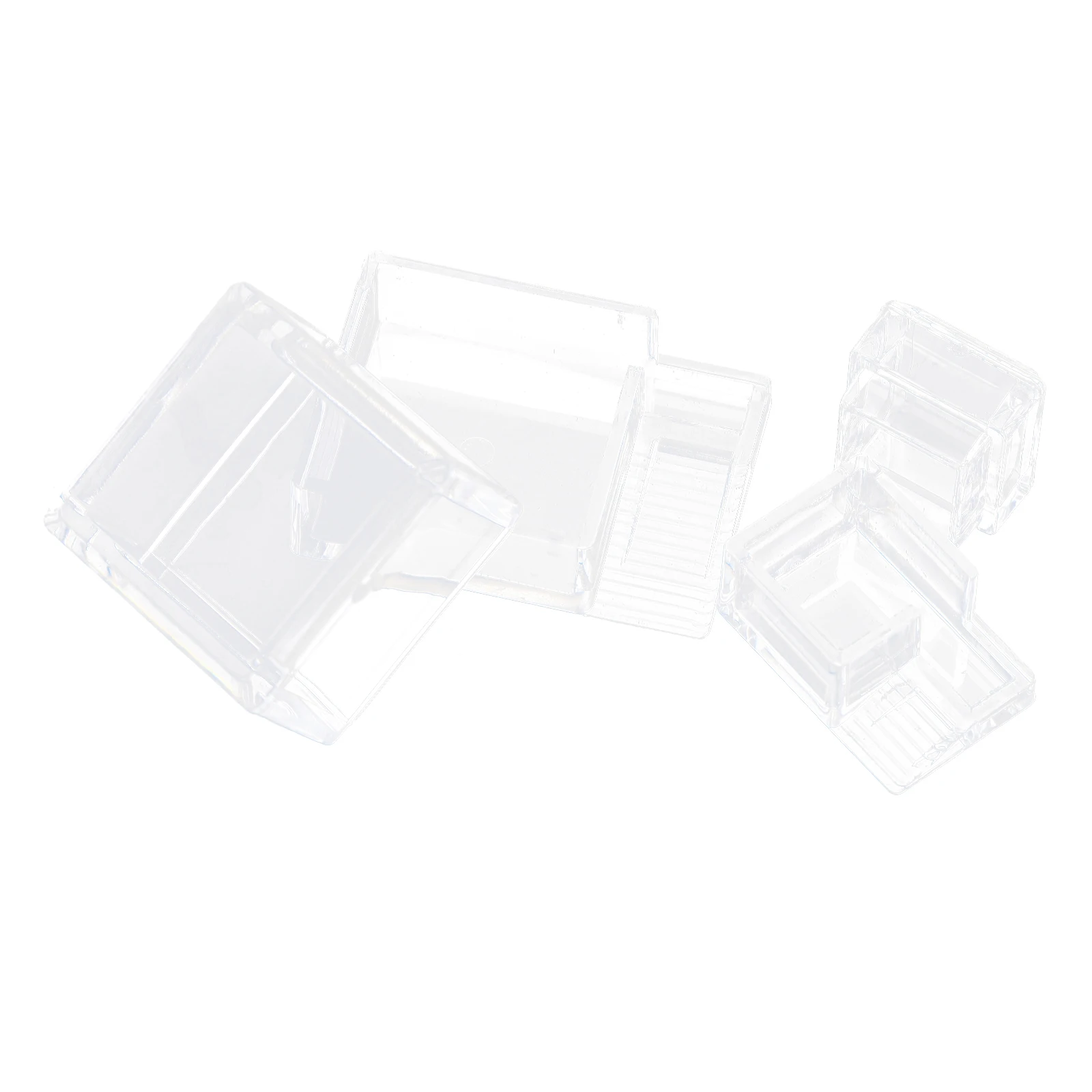 

2pcs Nest Water Feeders Transparent Acrylic Mini Ant Water Bowl For Visible Feeding Container Portable Drinking Tool