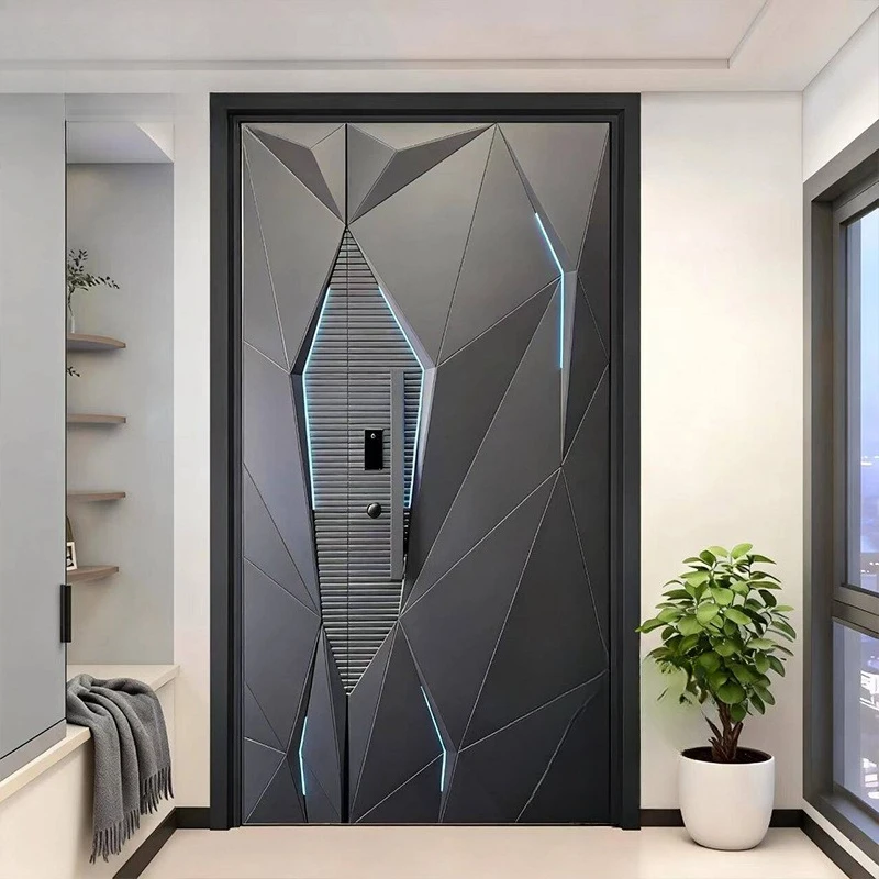

The Artistic Sense of Entrance Door, The Anti-theft Door, and Carved Cast Aluminum Entrance Door