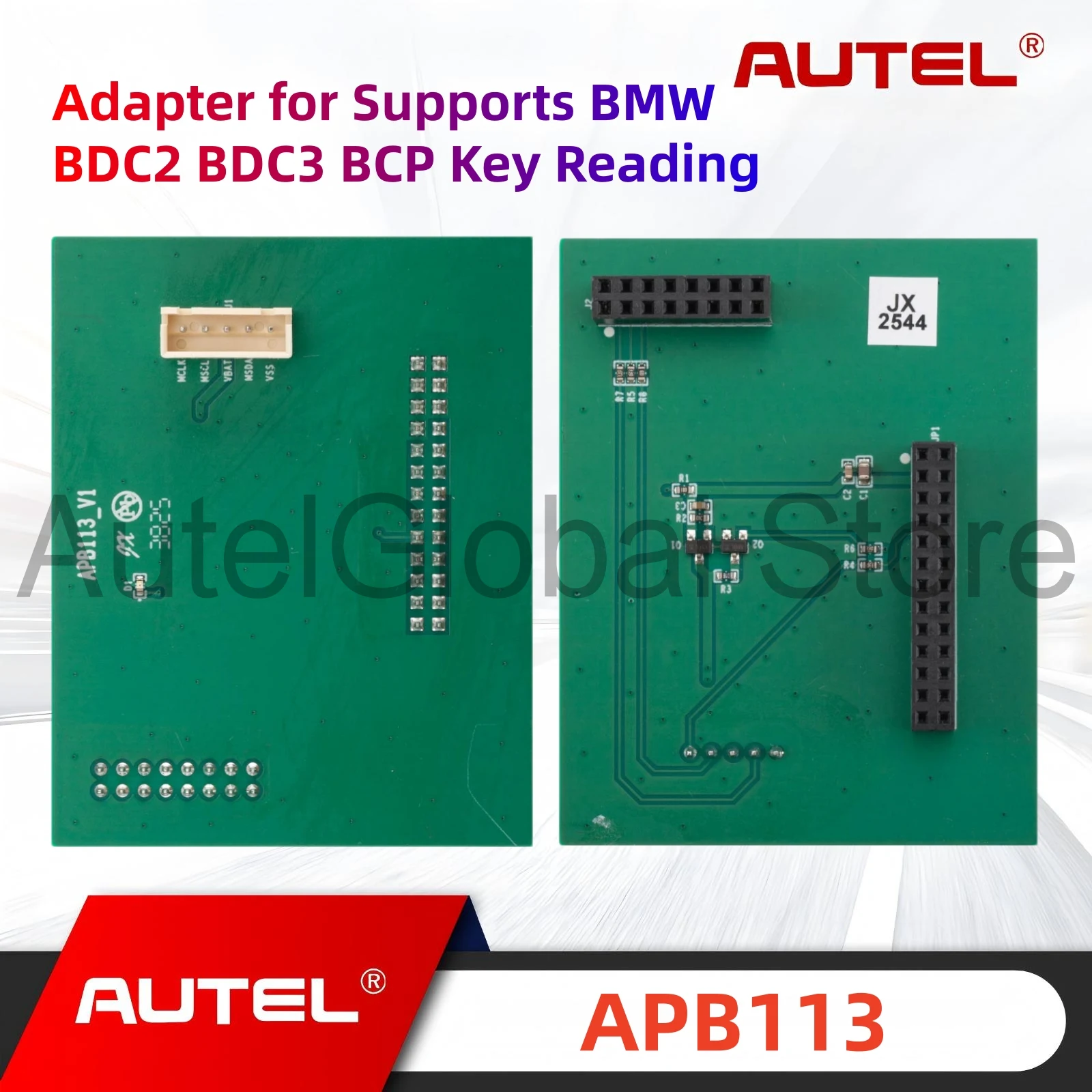 Autel APB113 Adapter Board, PCF79XX Chip Renew Adapter for BMW BDC2 BDC3 BCP Key Reading, Works with IM508 IM608 XP400 Pro
