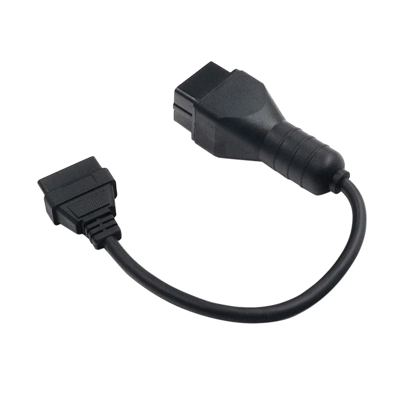  Car Cable For Re-nault 12Pin to 16Pin  Cable For Ren-ault 12Pin OBD2 Diagnostic cable