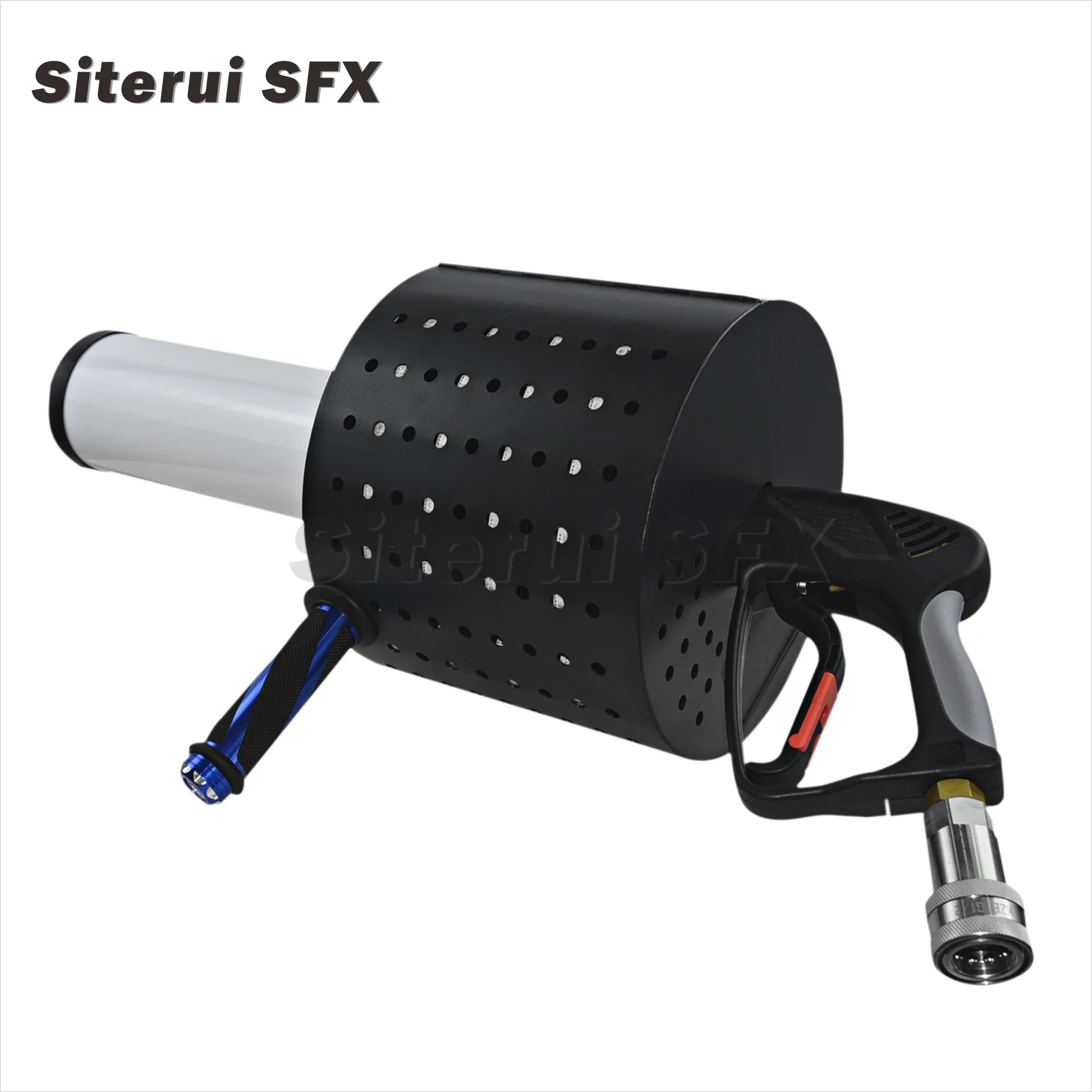 SITERUI SFX Hand-held CO2 colorful confetti Bar LED dry ice gas column paper jet LED Multi-light belt confetti