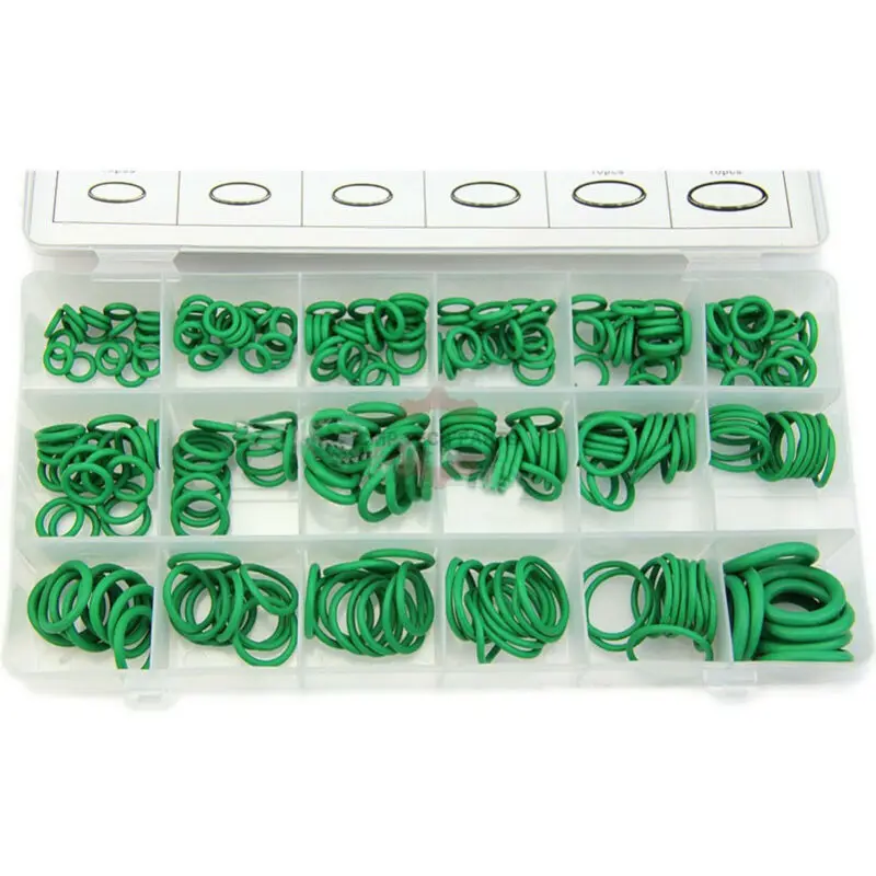 270 stuks O-ringen Afdichting Pakking Sluitring Set Kit O-ring Assortiment 18 maten Rubberen O-ring Grommets Heavy Duty Professional