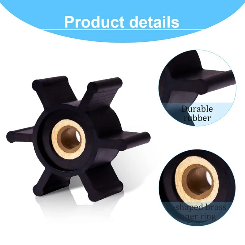 49-16-2771 Brass Core Impeller With O-Ring Set Kit Compatible With For Milwaukee M18 Transfer Pumps Kit