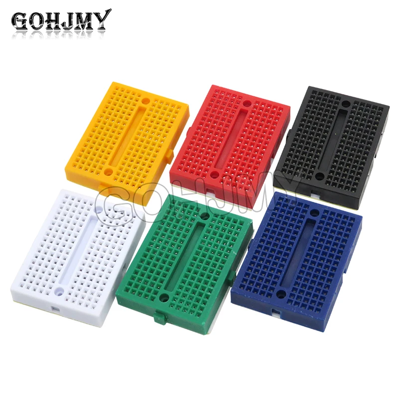 SYB-170 mini mini board Breadboard experimental board circuit board hole board 35*47*8.5mm color