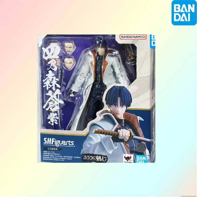 

IN STOCK Bandai Genuine SHF AOSHI SHINOMORI Action Figure Toys For Boys /Girls /Kids /Christmas Gift Collectible Model Ornaments