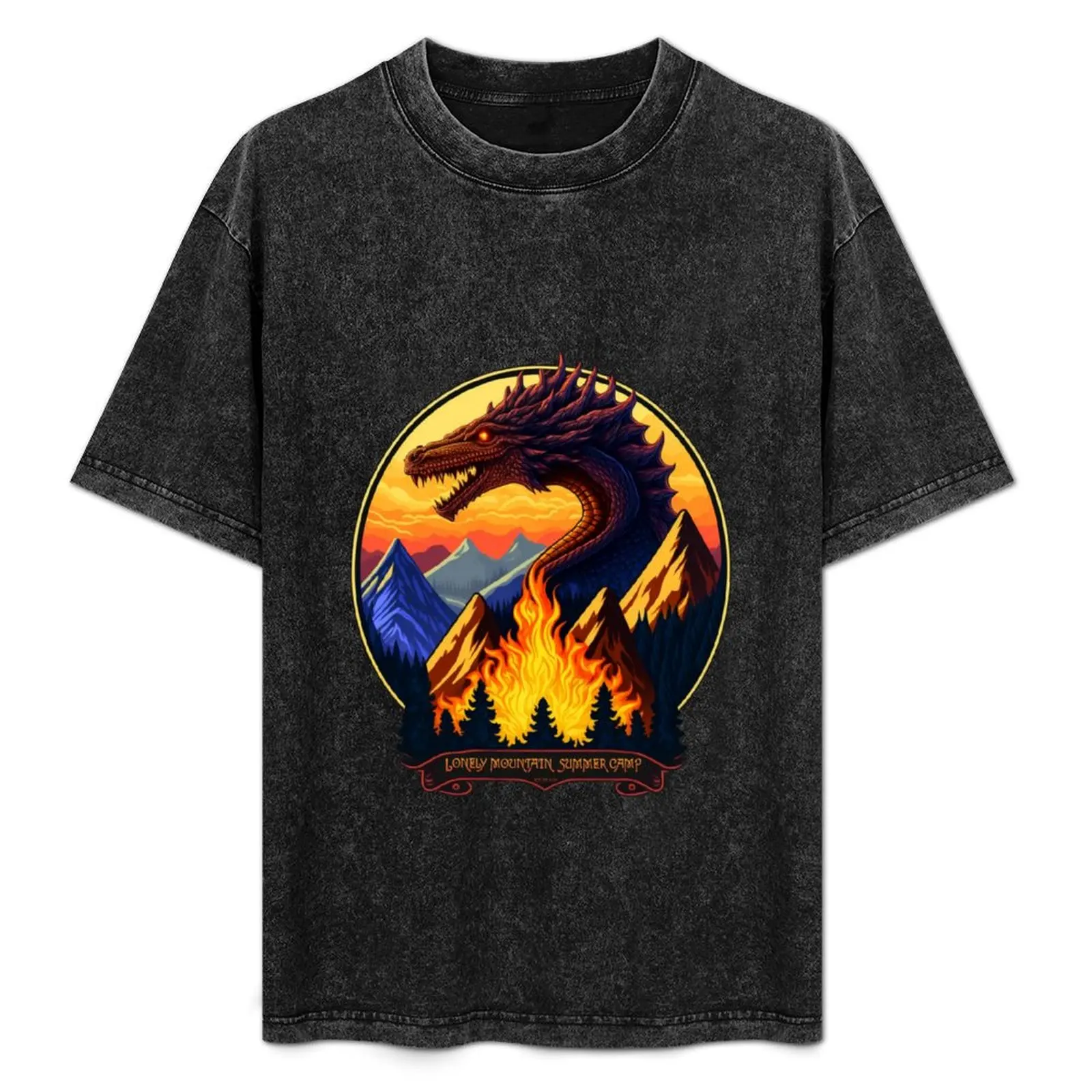 

Lonely Mountain Summer Camp T-Shirt Quick Dry Outdoor Sports T-Shirt