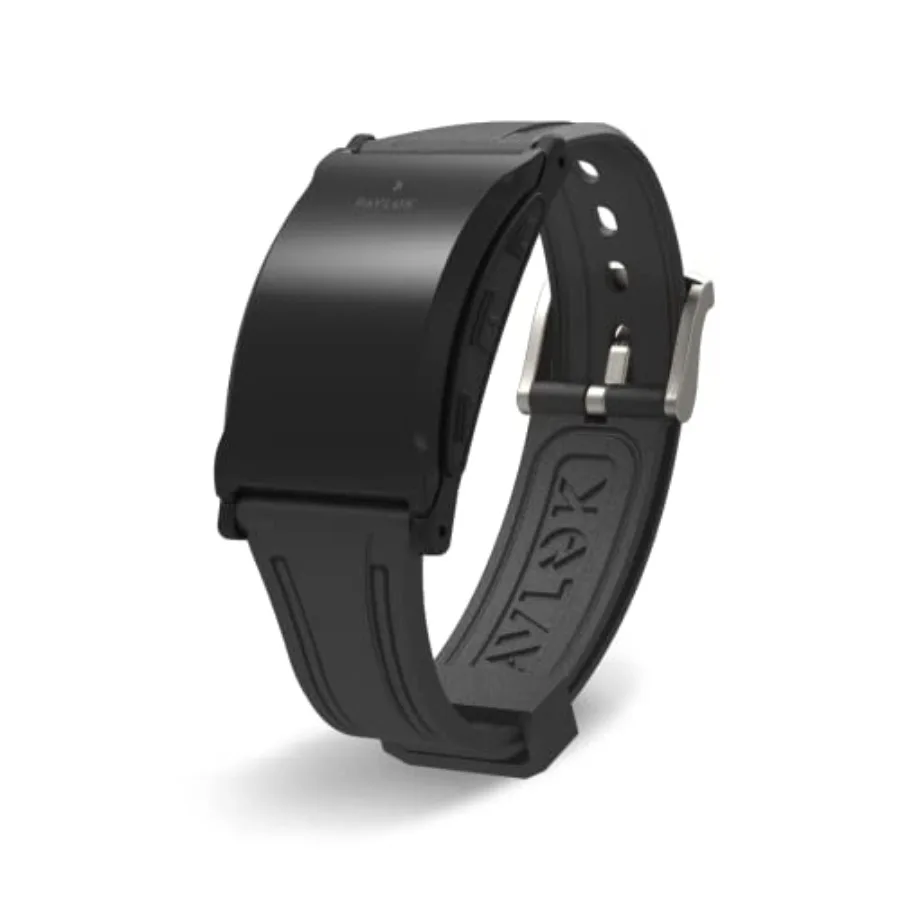 

3 Sports Black App-Controlled Silent Alarm and Habit Trainer Wearable Chime/Vibration/Adjustable Zap Includes Plus (Lifetime Ac