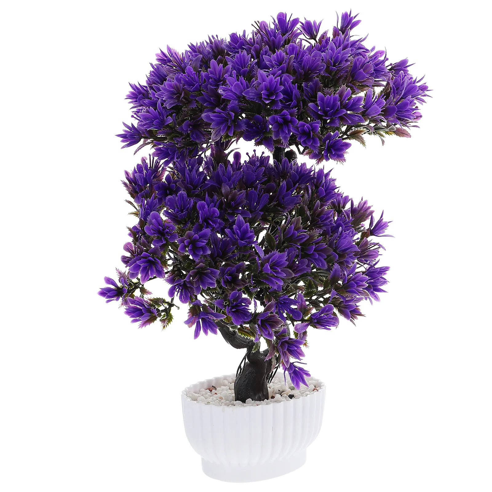 

Simulation Bonsai Pine Tree Artificial Plastic Faux Plant Ideal for Indoor Wedding Banquet Decoration Artificial Plant