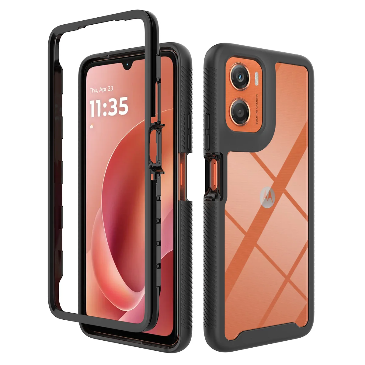 TPU/PC Armor Case for Motorola Moto G06 G05 G04 Funda Capa R