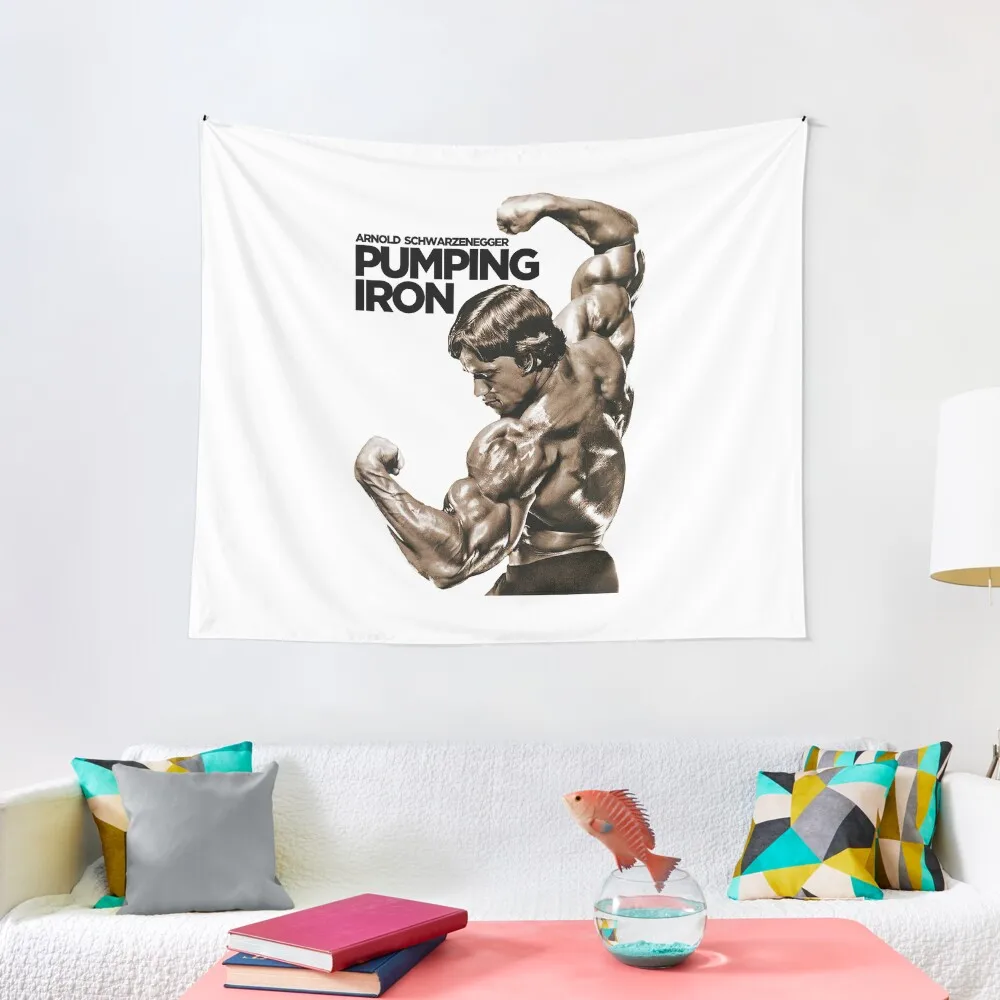 

Arnold Schwarzenegger Classic Pumping Iron Tapestry Aesthetic Room Decors Home Decoration Tapestry