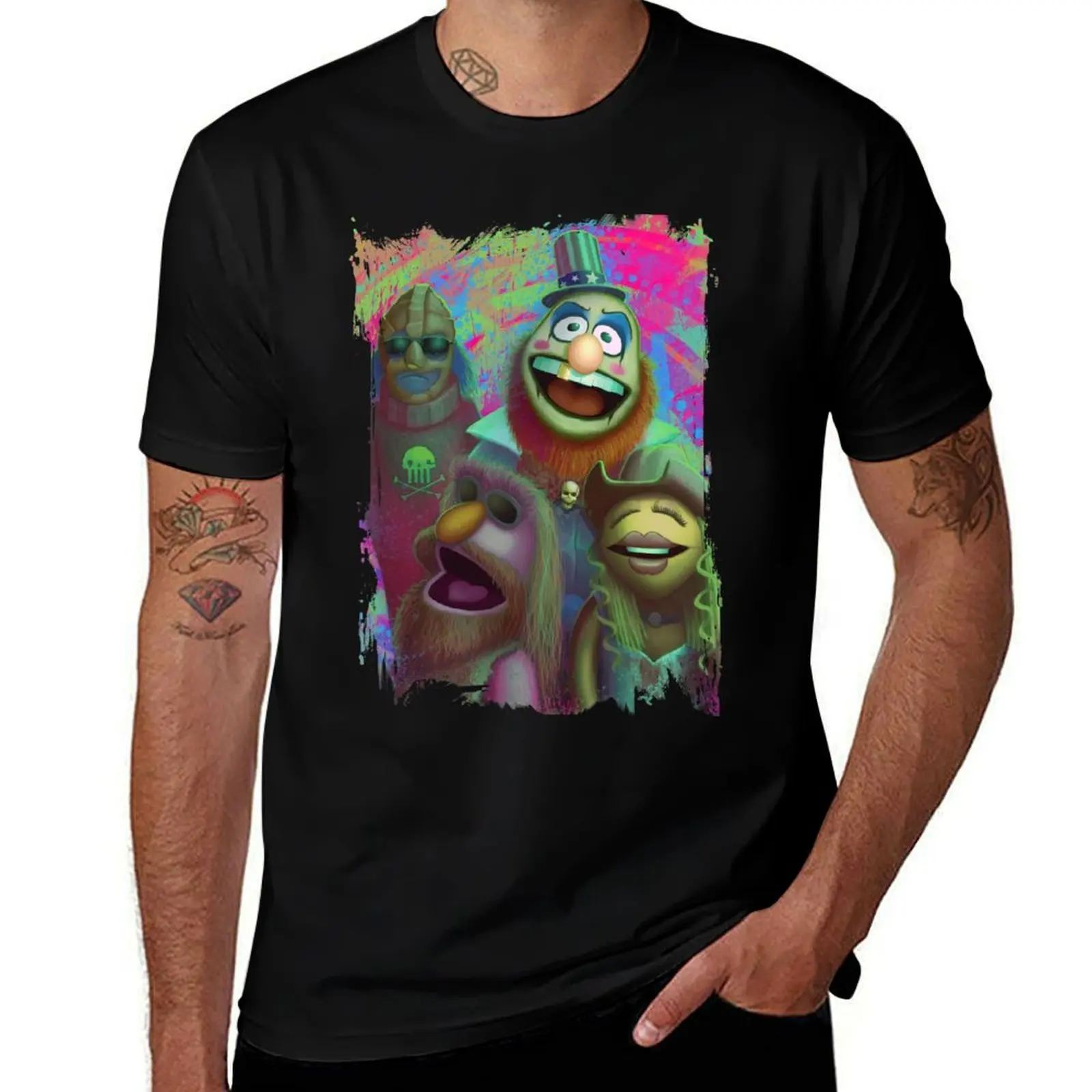 Muppet Maniac - Electric Mayhem as the Firefly Family T-Shirt Fashion Simple Casual Tee Shirt T-Shirt