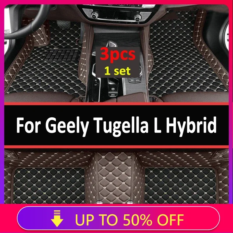 

Car Floor Mats For Geely Tugella L Hybrid 2022 Custom Auto Foot Pads Automobile Carpet Cover Interior Accessories