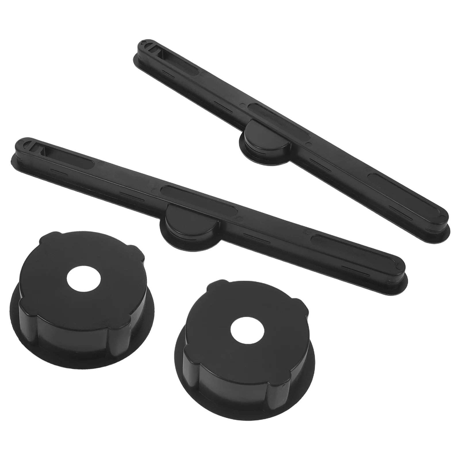 

2 set Folding Desk Cup Holder Card Slots Drink Insert For Laptop Table Plastic Desk Accessories For Bed Study Office Use