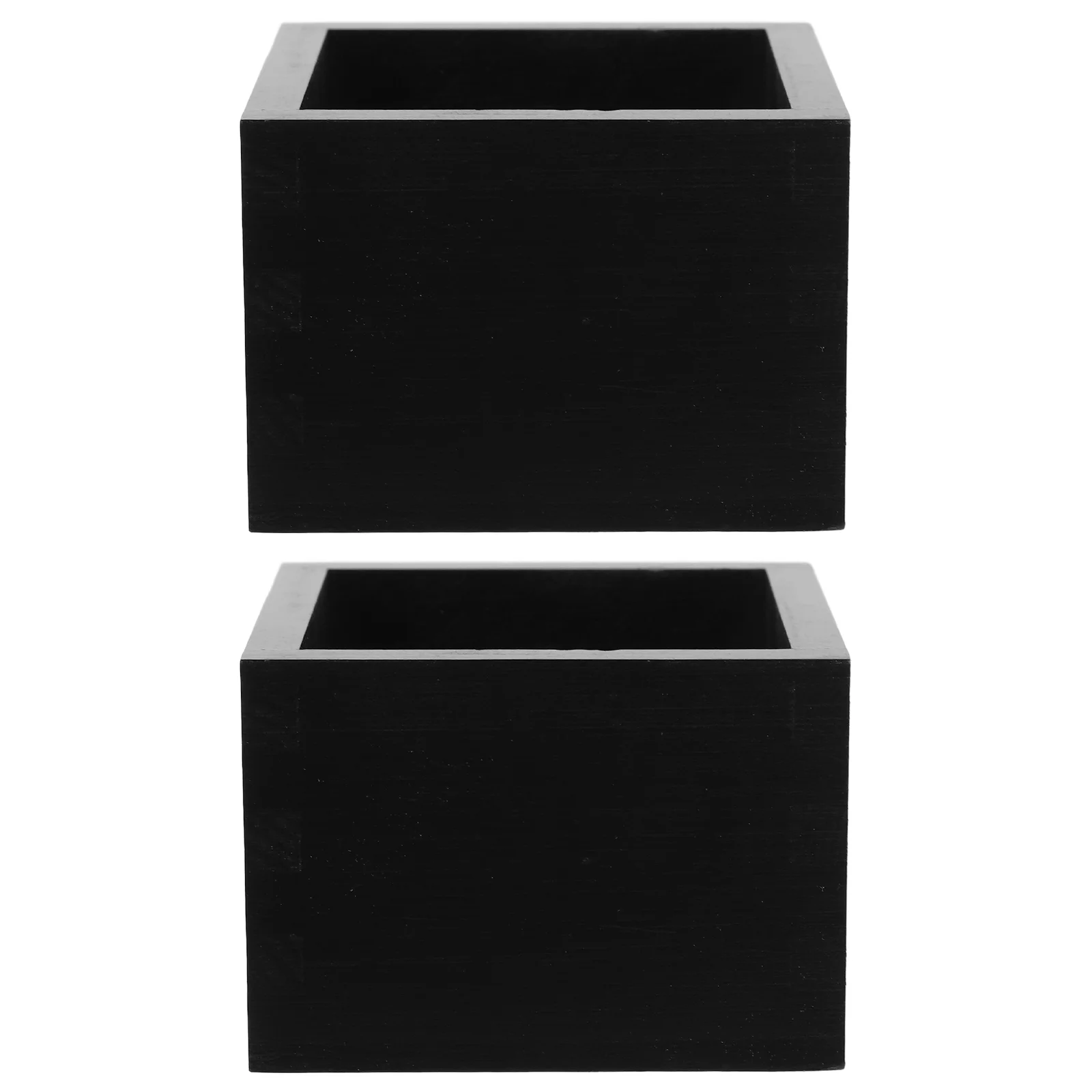 

2 Pcs Sake Wooden Box Cup Container Drinks Holder Travel Coffee Mug Storage Tableware Portable