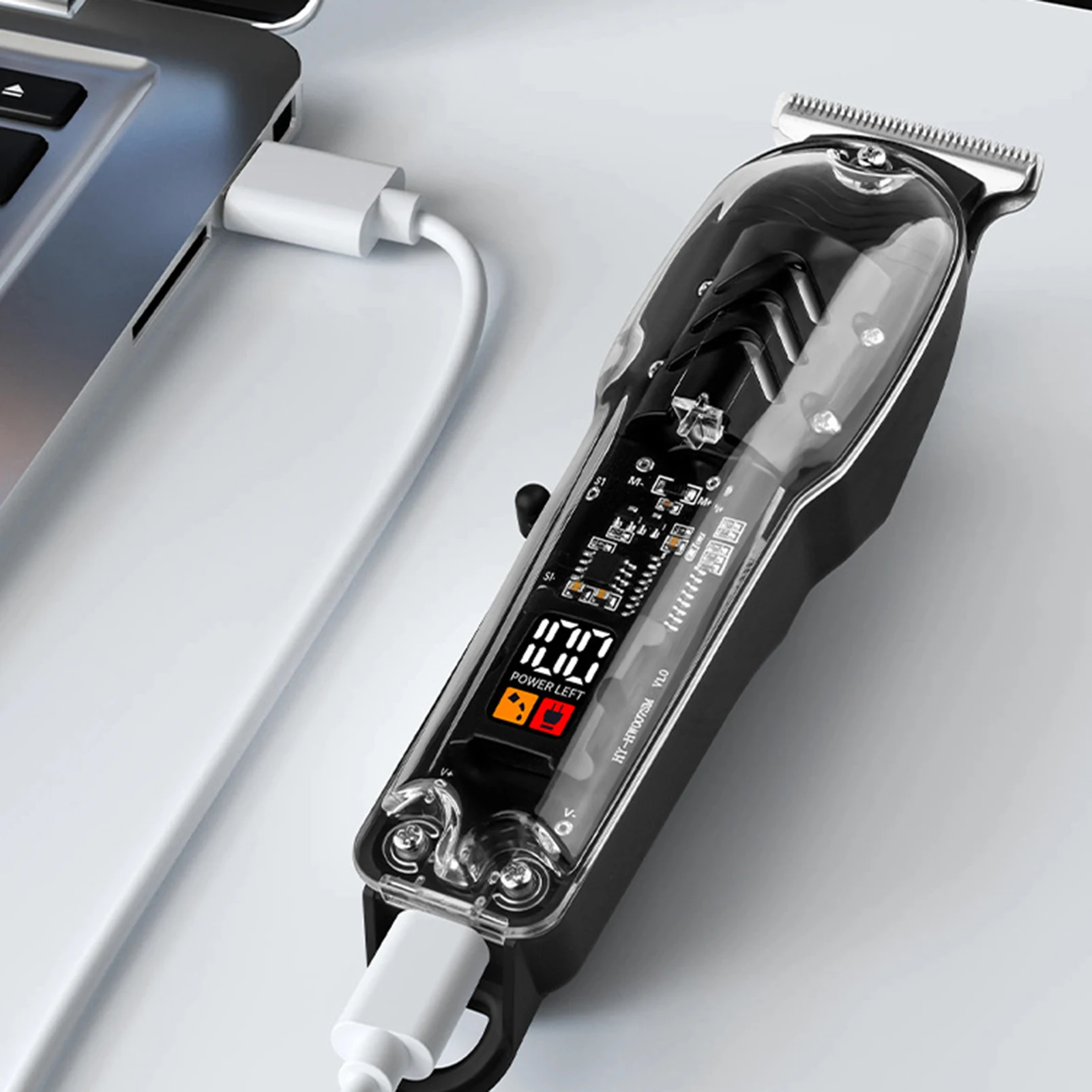 

Low Nosie Home Barber Hair Clippers Portable Travel Hair Clippers n Daily Hair Styling Use