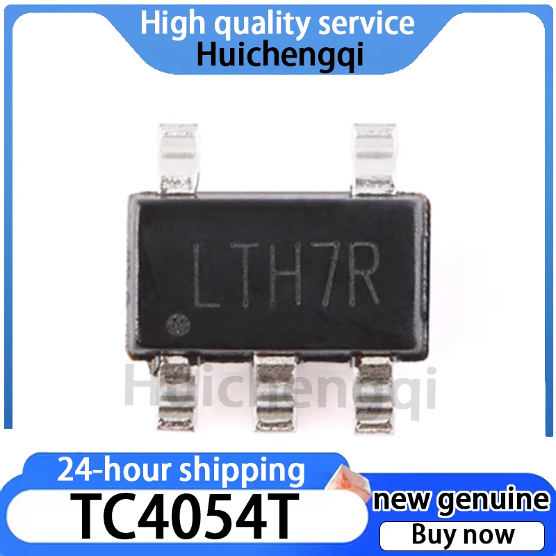 10 peças original genuíno tc4054t tela de seda lth7r SOT23-5 0,5a carregador de bateria de íon de lítio linear ic