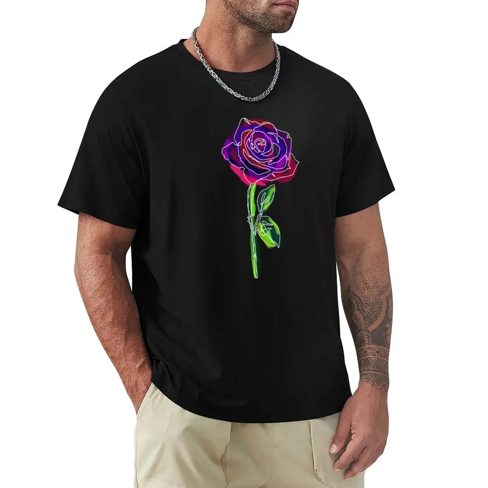 Will you accept my final rose T-Shirt heavyweights customizeds vintage clothes men clothings