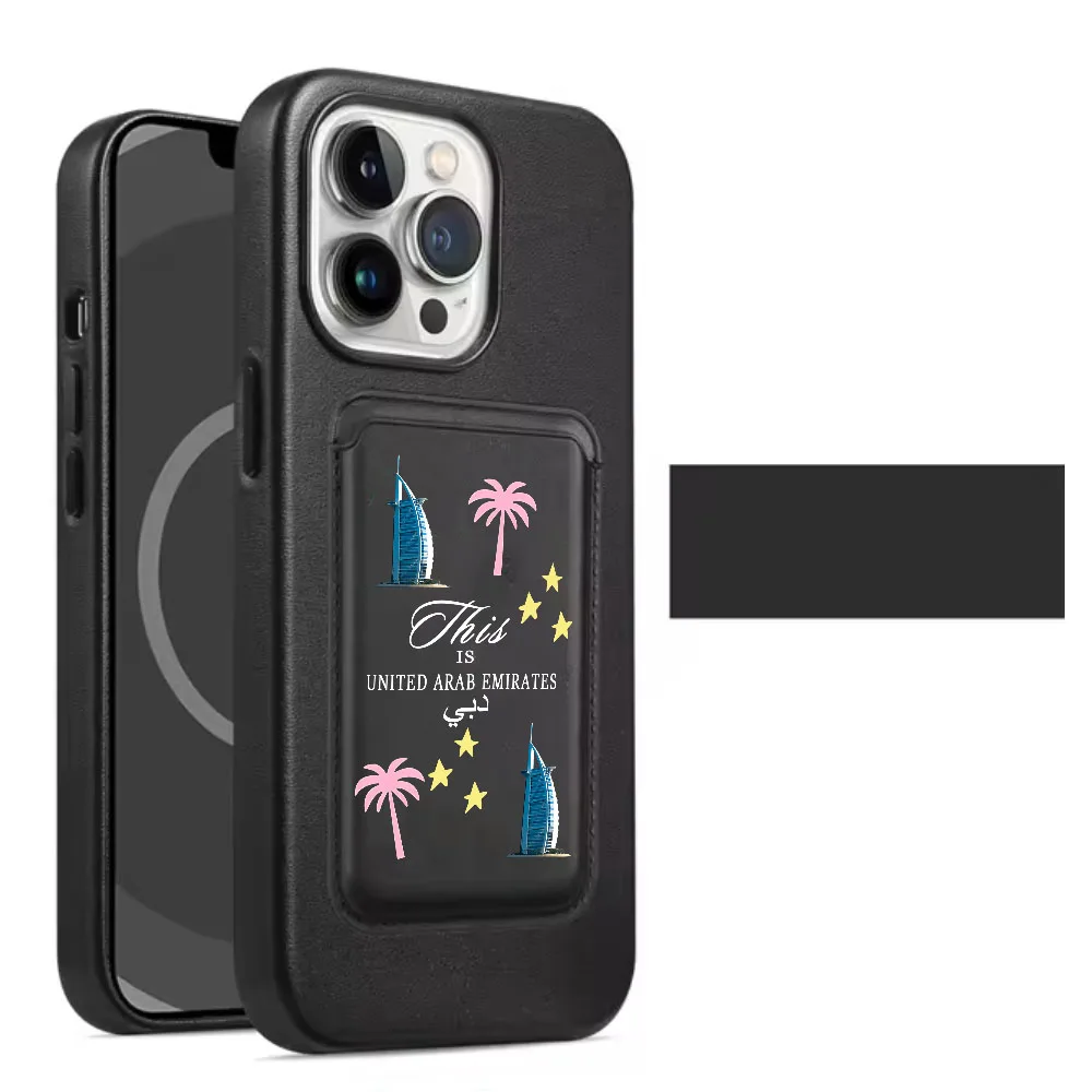 

Чехол Magsafe, держатель для карт Magsafe для Iphone 14, 12, 13, 15, 16, Pro Max 14, 15 Plus, роскошные кожаные магнитные чехлы из искусственной кожи