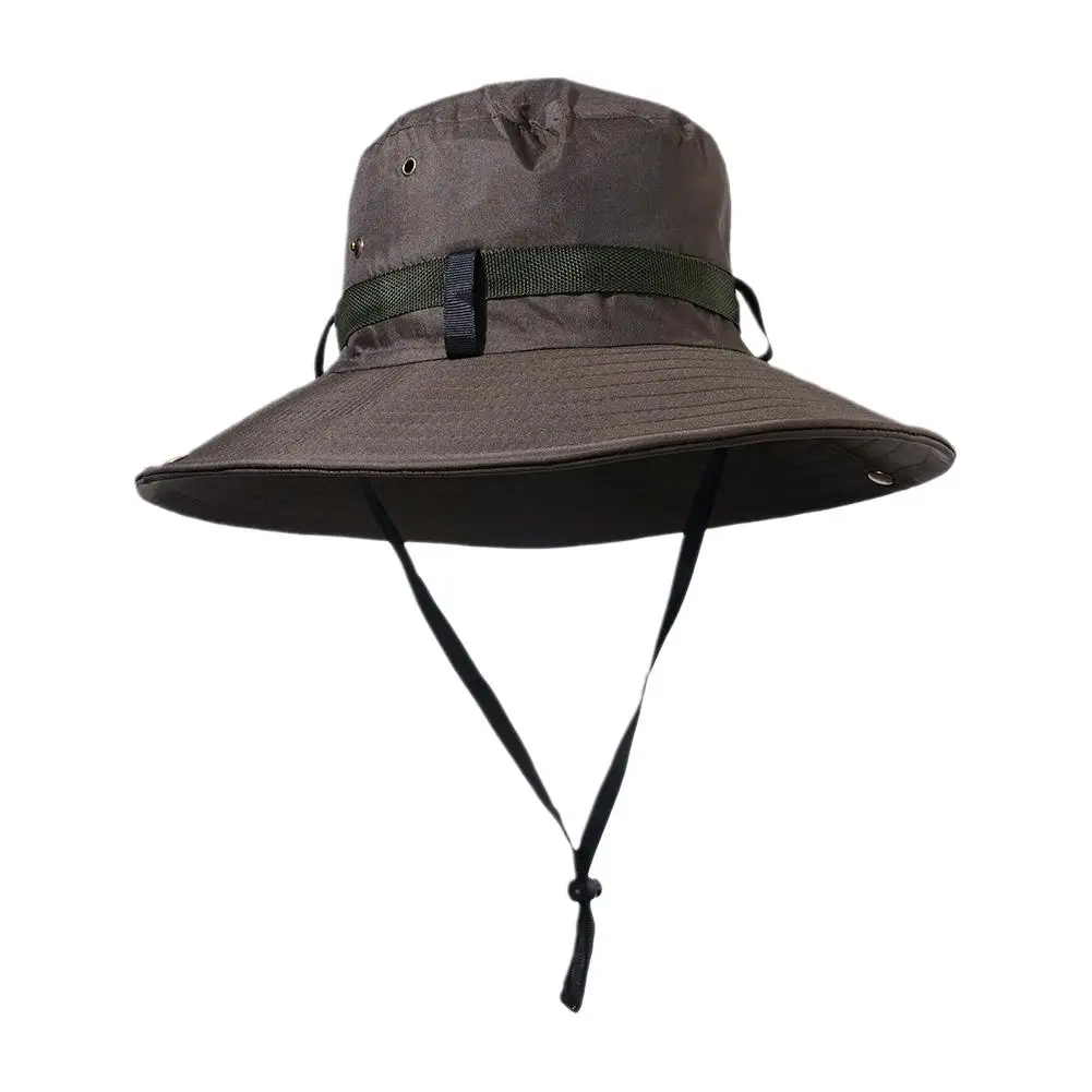 Sunshade Cowboy Bucket Hat Fishing Sun Cap Summer Ultralight Sunscreen for Outdoors Work Camping Hiking Climbing UV Protection