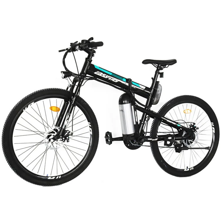 China Strength 36V Folding Electric Bicycle With Rear Hub Motor 21 Speeds Lithium Battery Battery For Exercise And Health-Sale