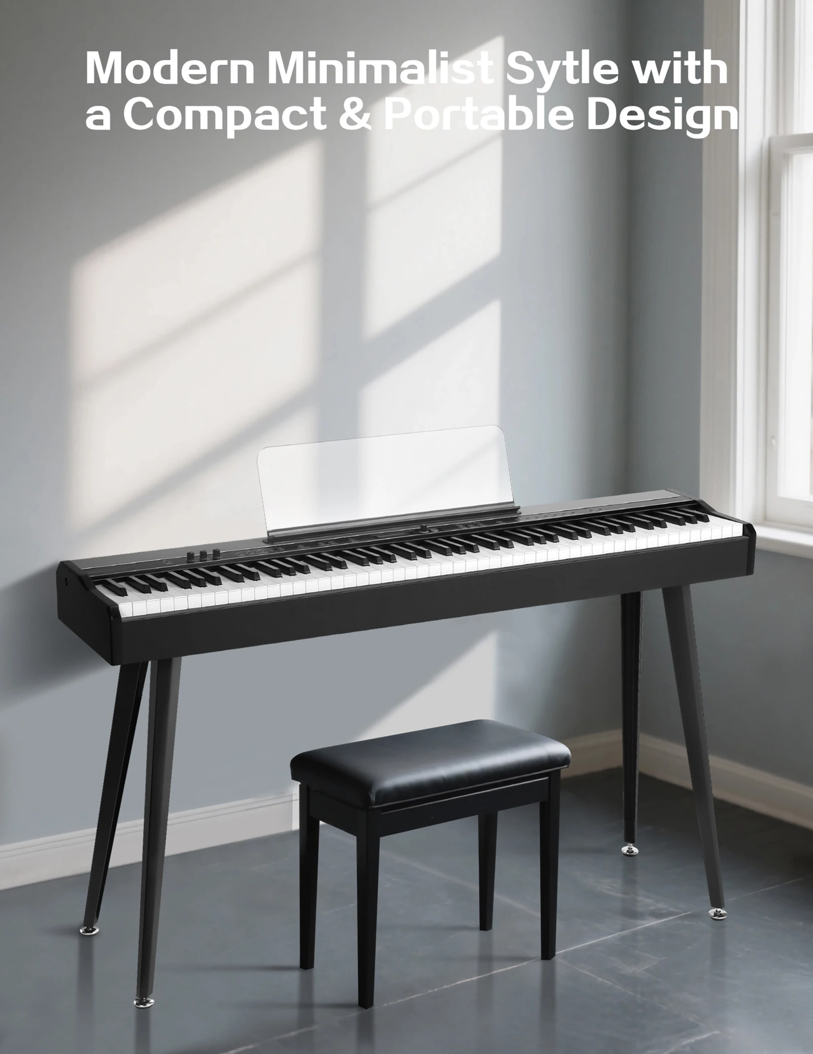 Electronic Piano Ke…