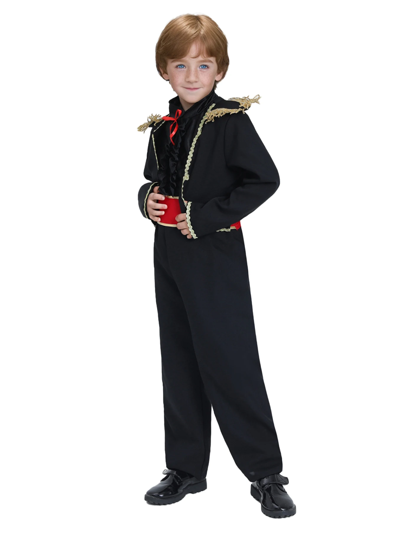 Boy's Matador Bull Fighter Spanish Prince Child Carnival Party Halloween Costume