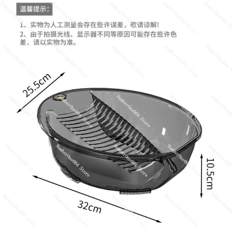 Integrated Household Large Plastic Multi-functional Laundry Bucket with Washboard Laundry Basin