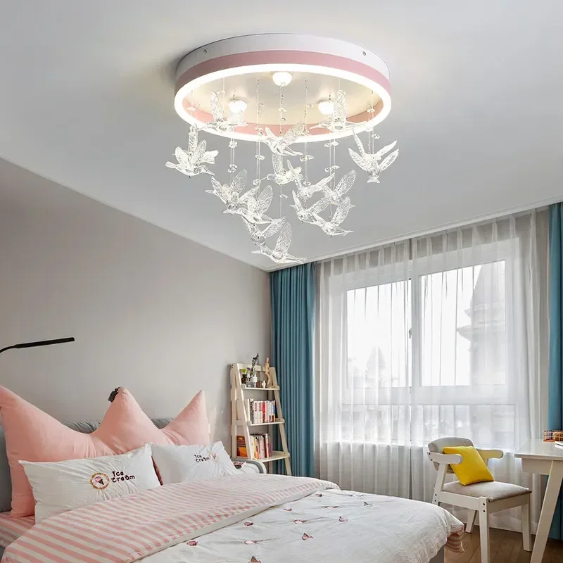 Modern LED Ceiling Light Home-appliance Lamp for Bedroom Home Decor Kid Room White Clouds Abajur Para Quarto Infantil Lustre2023