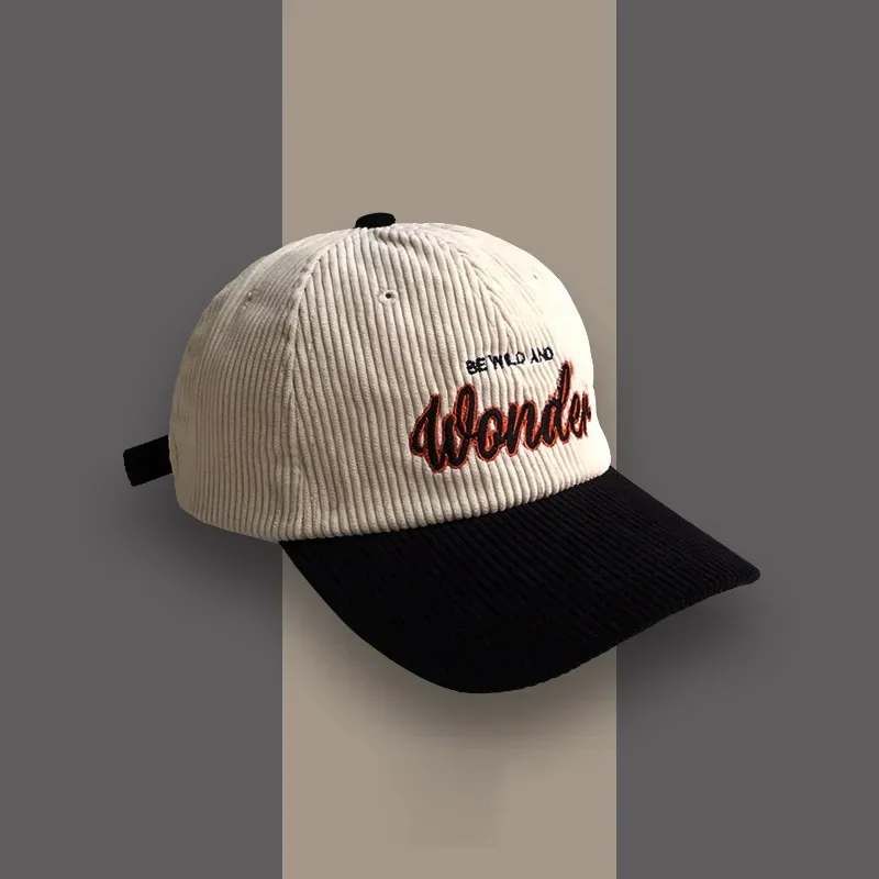 Chapéu feminino carta bordado vintage veludo boné de beisebol outono e inverno quente chapéu masculino feminino fresco hip hop chapéu osso gorras