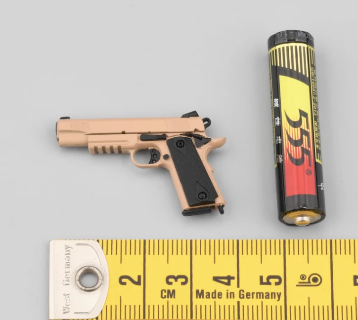 

1/6 простой и простой персональный подрядчик Mlitary, вторичное оружие M1911 с зажимами, Модель B, Модель E, не настоящая вещь для фаната