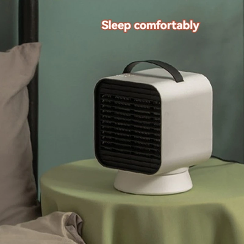 ポータブル急速加熱ファン,3秒加熱保護,セラミックスペースサーモスタット,急速加熱,オフィスデスク,プラグ