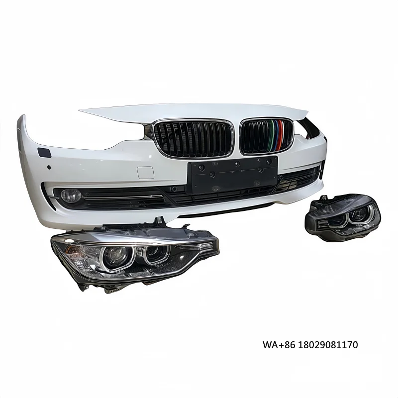 

Used Front Bumper Assembly with Grille Radiator for -3 Series F30F35 Auto Parts Body Kit for Old Model