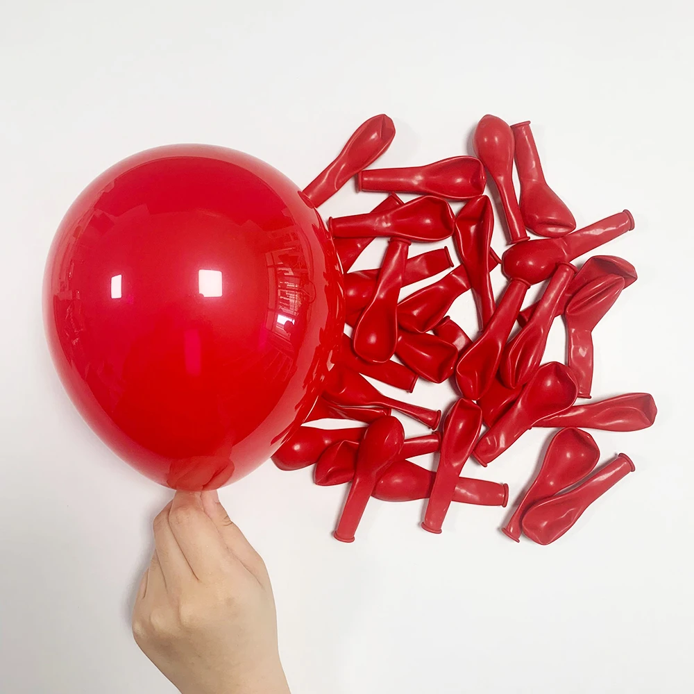 10/20/30Pcs 5/10/12inch Red Black White Latex Balloons Hot Pink Blue Brown Balloon Birthday Wedding Baby Shower Party Decoration #6