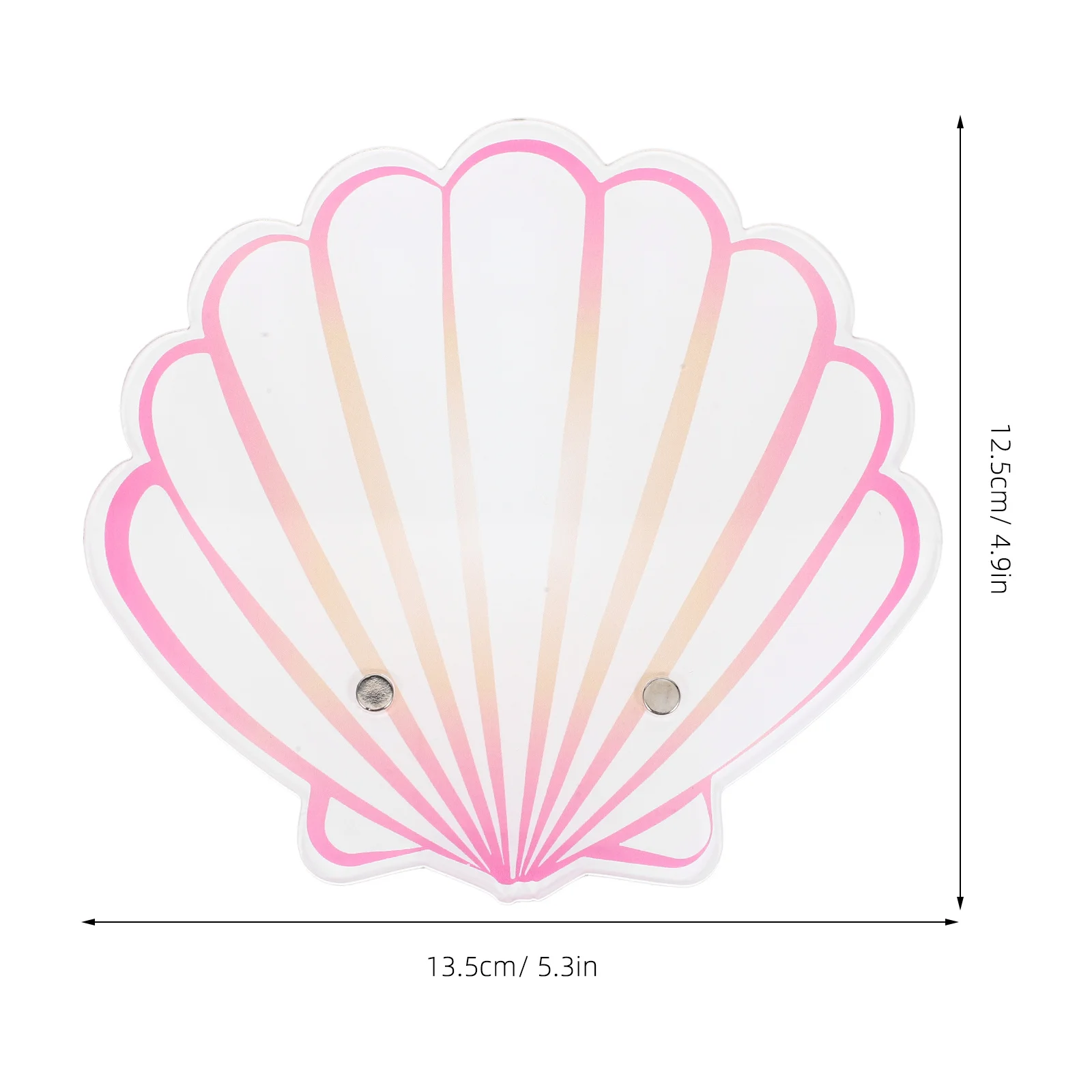 Shell Acrylic Eyelash Extension Tray Professional Grafting Tool for Salon and Home Use False Eyelashes Storage