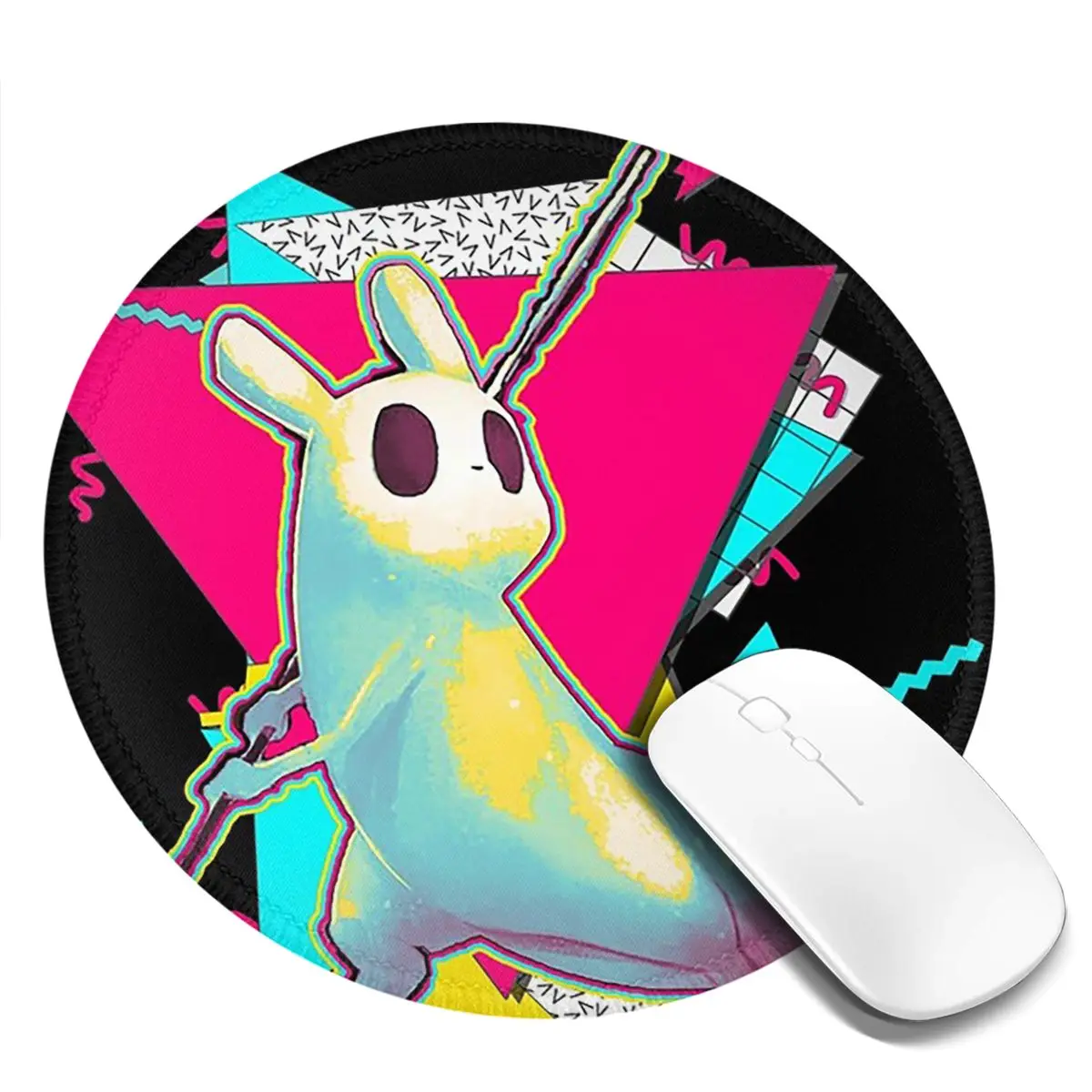 

Rain World Slugcats Pattern Game Round Mouse Pad Computer Keyboard Mouse Mat Gaming Laptop Desk Mat Office Table Mats