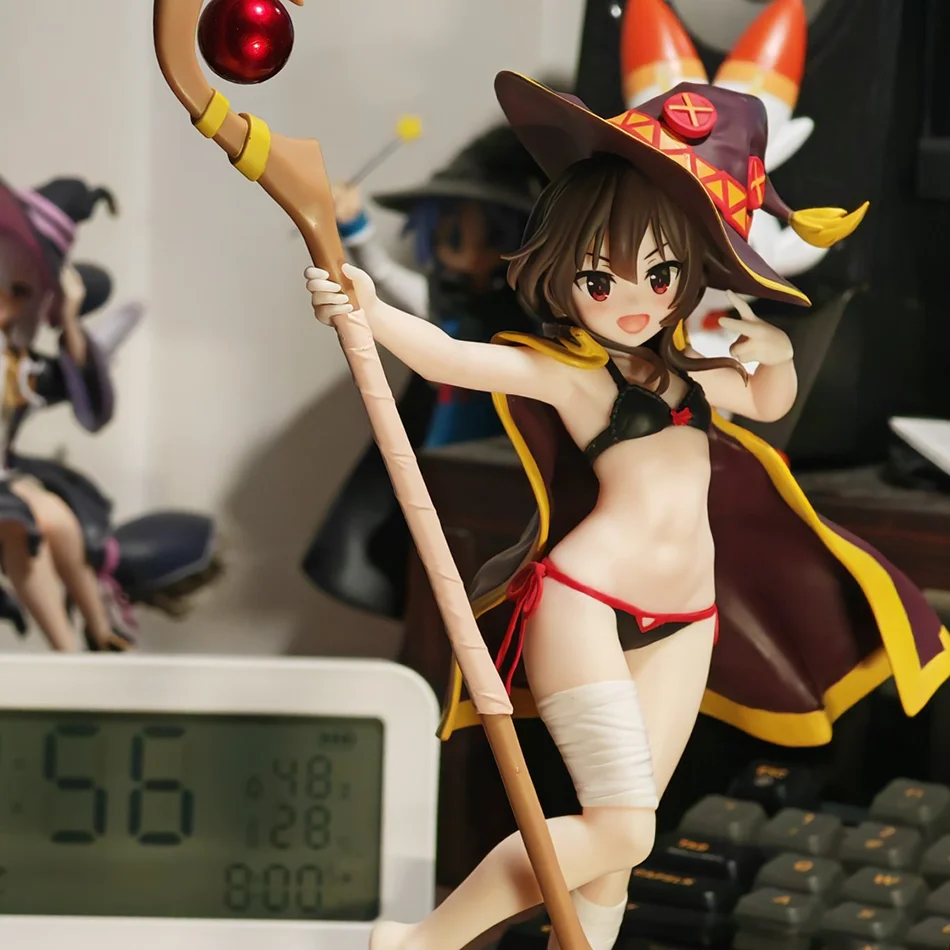 كونوسوبا الأصلية: نعمة الله على هذا العالم الرائع! Megumin the Great Mage ملابس السباحة فتاة جميلة نموذج لجسم حلية #6