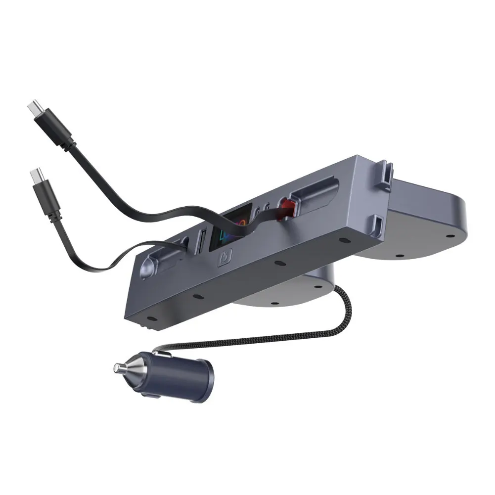 125 واط ماكس قابل للسحب USB Hub شحن سريع لرسو السفن لطراز تسلا Y (2026/2025) محطات إرساء الالكترونيات الاستهلاكية