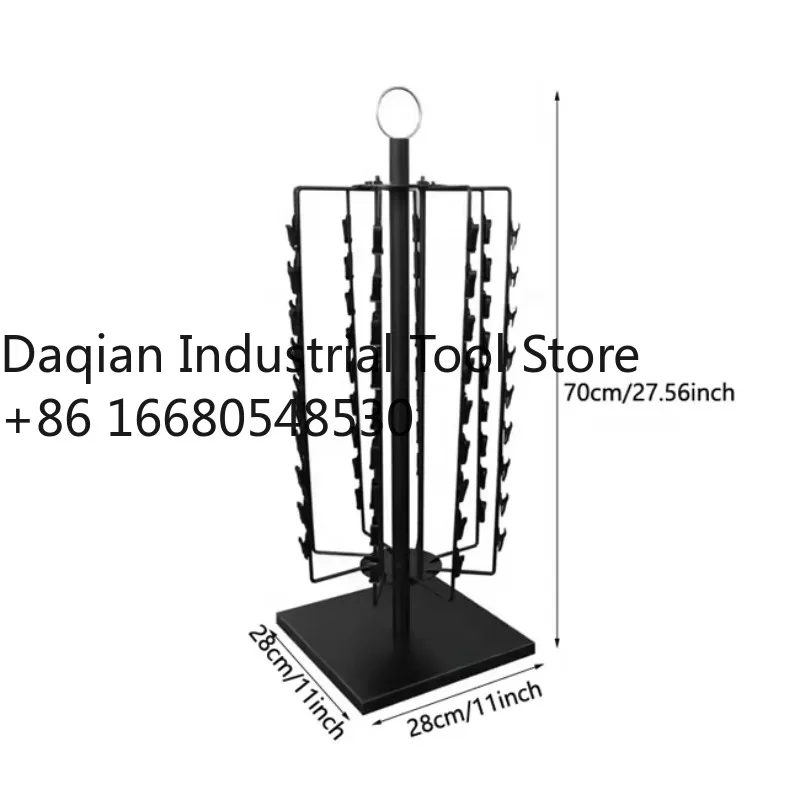 7rtLight  9-Tier 72-Clip 360° Rotating Snack Display