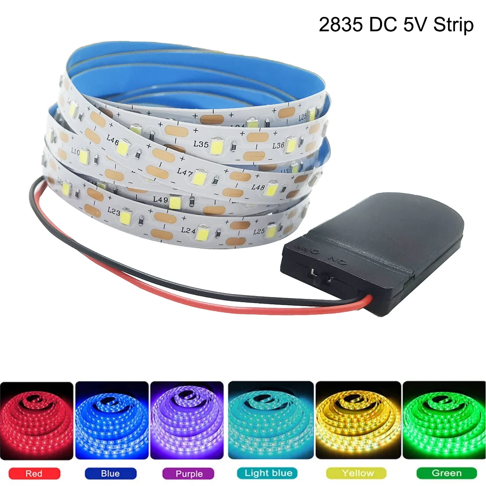 Knopf batteriebetriebene LED-Leiste 60LED/m 12V