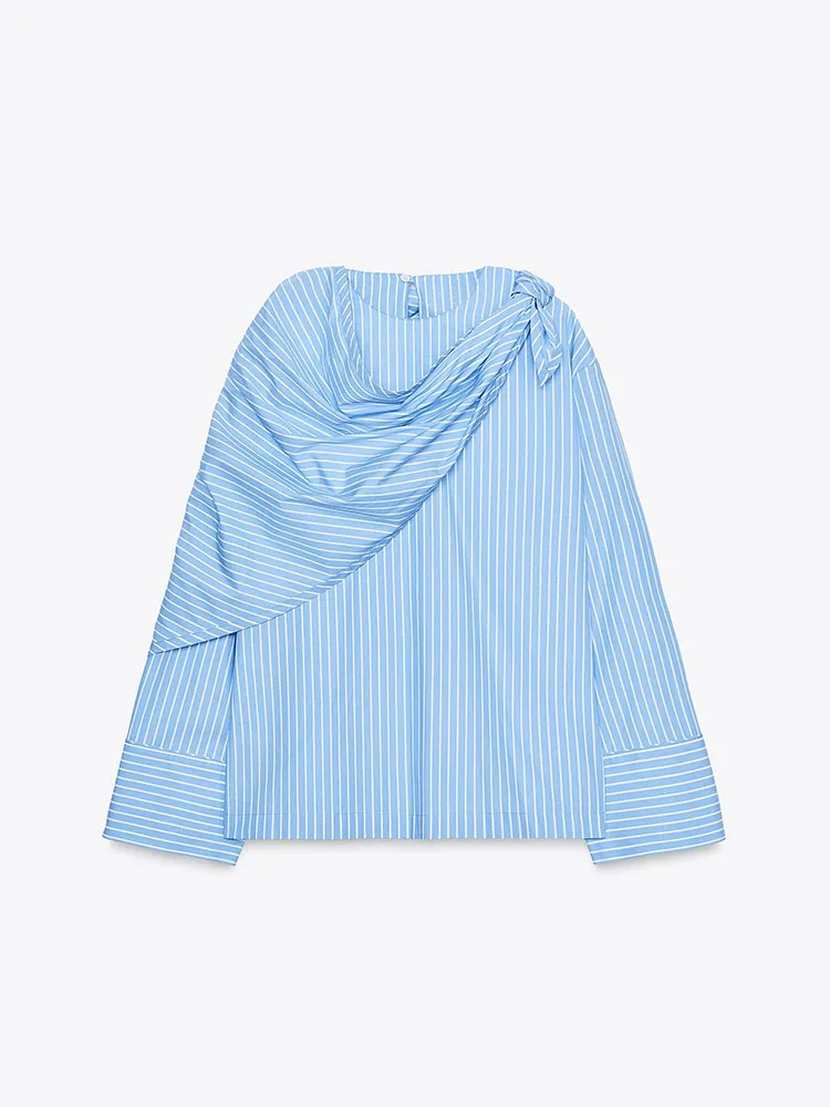 

Faionable Striped Scarf irt Multi-Purpose Comfortable Autumn New Arrival Women's Clothing Ethnic Stage Costume