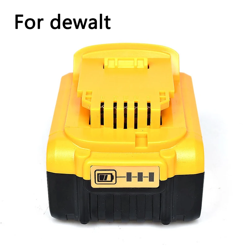 Imagem -02 - Bateria de Lítio da Ferramenta Elétrica Bateria Compacta para a Série de Dewalt de 18v 20v 20v 6.5 ah 5ah 4ah Dcbp034 Dcbp520 Powerstack